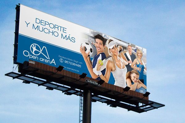 Vallas en vinilo y en papel 8x3